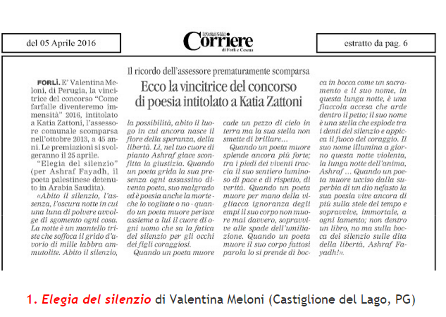 corriere di cesena come farfalle