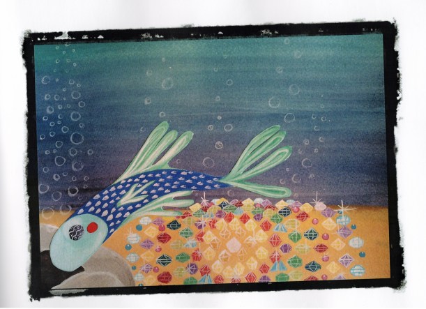 Il cielo di sotto Lo spazio blu