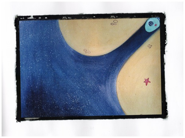 Il cielo di sotto Lo spazio blu