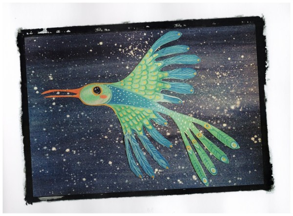 Il cielo di sotto Lo spazio blu