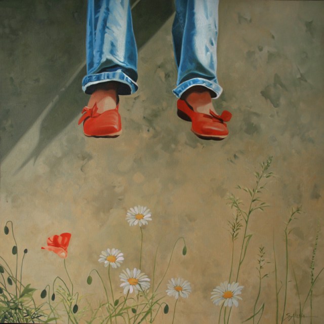 "Scarpette rosse" di Silvana Alasia