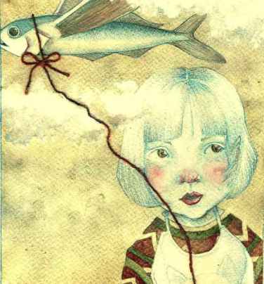 La bambina e il Pesce Volante di Serena Vajngherl