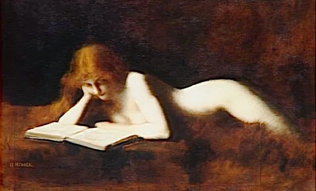 Jean Jacques Henner-La liseuse